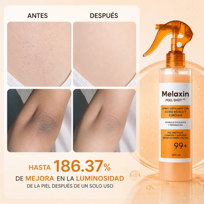 Melaxin® Spray Exfoliante de Ácido Kójico y Cúrcuma