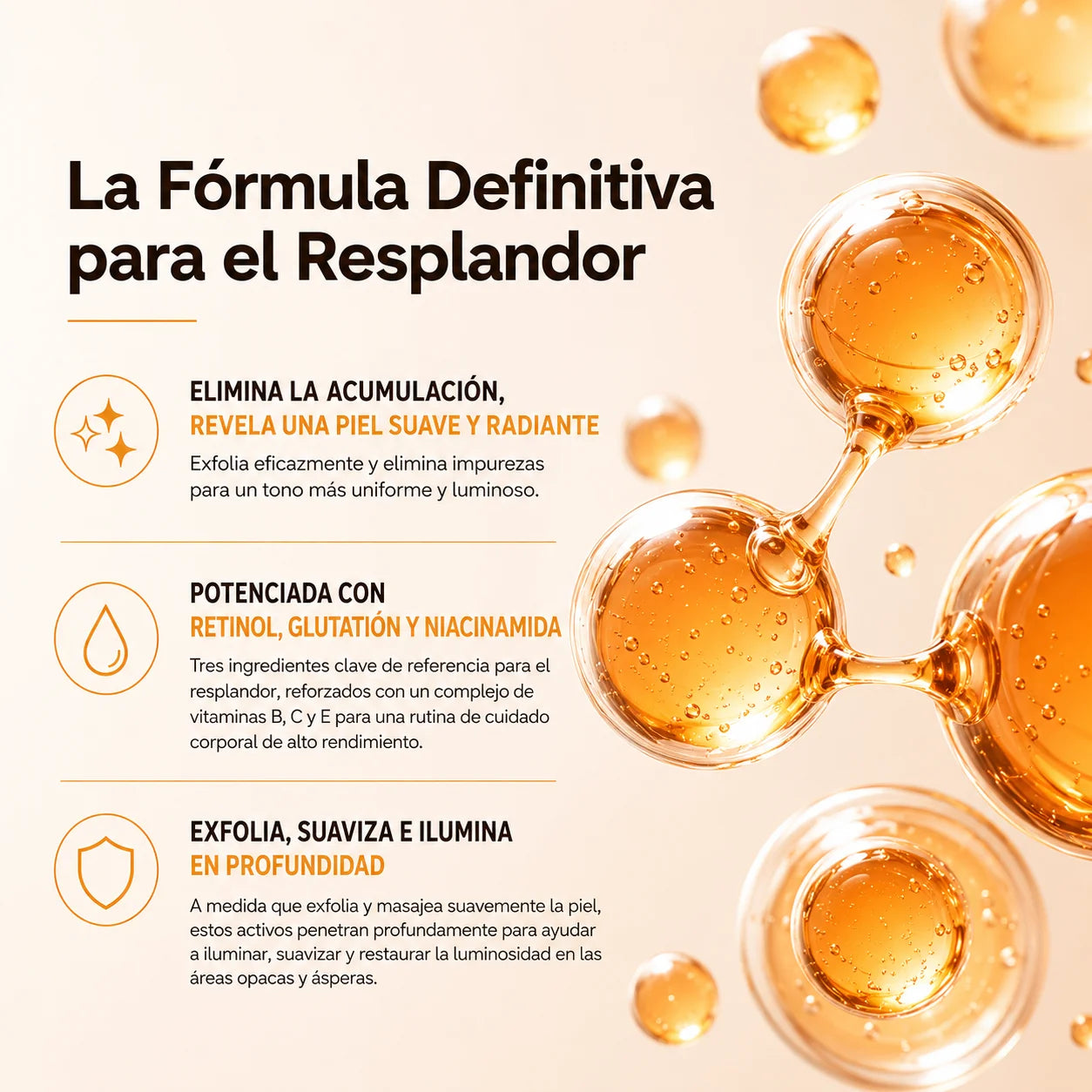 Melaxin® Spray Exfoliante de Ácido Kójico y Cúrcuma